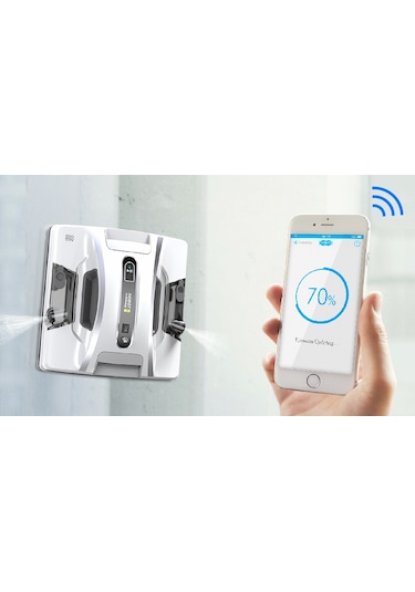 Hobot 2S Dual Ultrasonik Sprey Cam Temizleme Fayans Silme Robotu