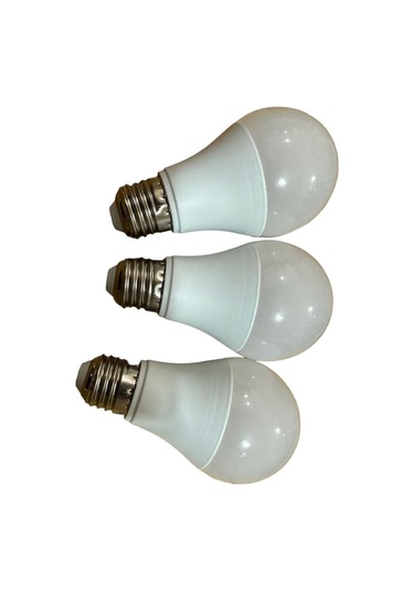 3 Adet 10 Watt 900 Lumen Beyaz Işık Led Ampul