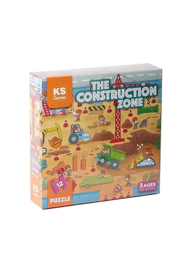 Prs 32704 The Construction Pre School Puzzle -Ks Puzzle