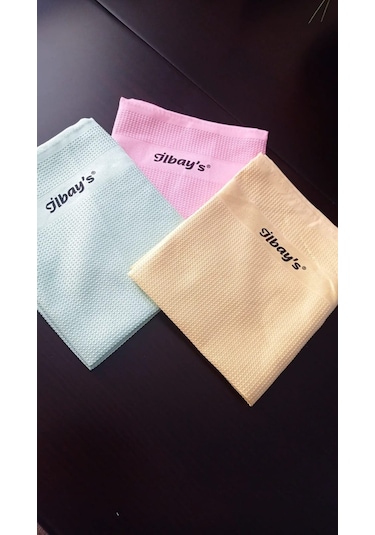 İlbay's Temizlik Bezleri 3 Paket 9 Adet Baskılı Qr Kodlu (İthal)