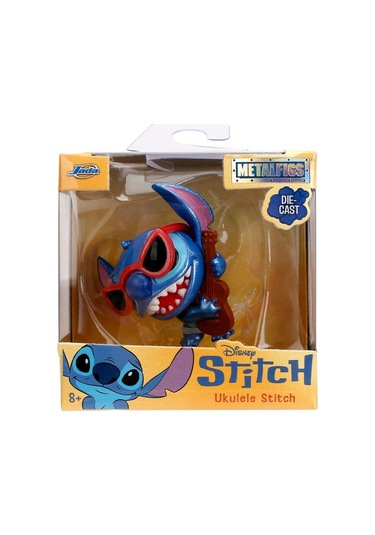 Jada Metalfigs Disney Ukulele Stitch Die Cast Metal Karakter Figür Stitch