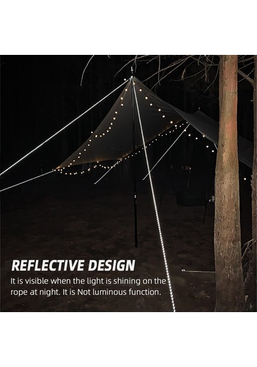 Springsun Turuncu 6mm 5m Poliester Kamp Rope, Kaydırma Ayarlı Zincir Alaşımlı Pulley, 348kg Yük Kapasitesi Portakal