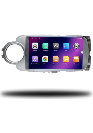 Carplayer Toyota Yaris 2012-2019 Uyumlu Android Multimedya 6gb Ram 128gb Hafıza