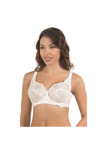 Ekru Mı Emay 146 C Balenli Brode Ekru