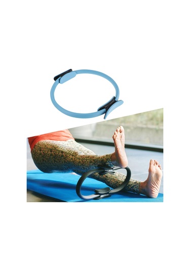 Suntek Pilates Fitness Halkası Cihazı Ev Şekillendirme Mavi Mavi