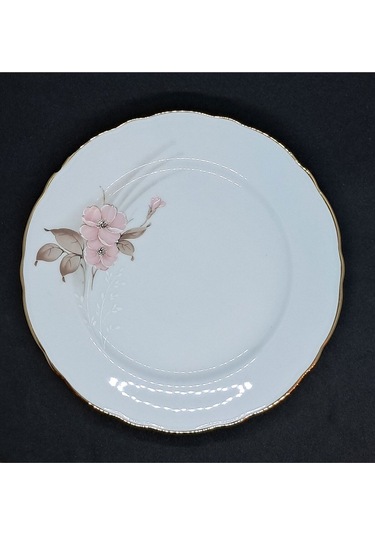 Alman El Boyama Vintage Çay Fincanı 3 Parça 170 Ml Beyaz-gri