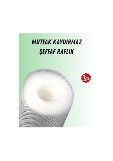Şeffaf Mutfak Raflığı Ve Çekmece Kaplaması Kaydırmaz Pvc Çok Renkli