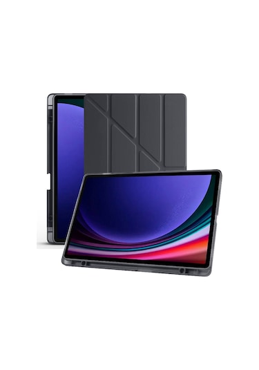 Samsung Uyumlu Tab S6 Lite P610 10.4 İnç Katlanabilir Kalemlikli Standlı