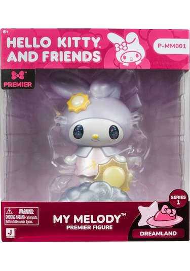 Hello Kitty My Melody 10cm Figür Beyaz