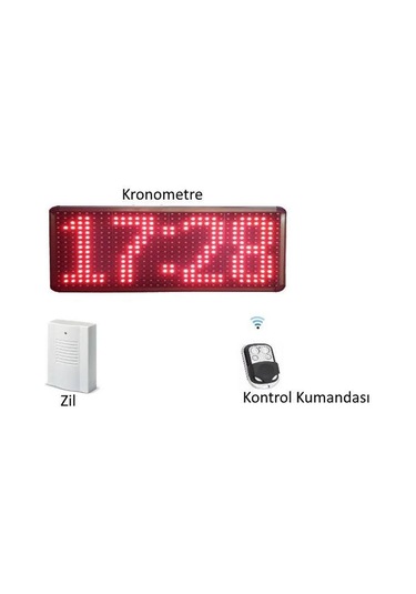 Ayarlanabilir Zil Sesli Fabrika, Otobüs, Minibüs Kronometre Seti