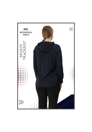Kadın Spor Eşofman Takım İspanyol Paça Çift Cepli Alt &kapüşonlu Kanguru Cepli Üst Lacivert 3053 Lacivert Kadın Spor Eşofman Takım İspanyol Paça Çift Cepli Alt &kapüşonlu Kanguru Cepli Üst Lacivert 3053 Lacivert