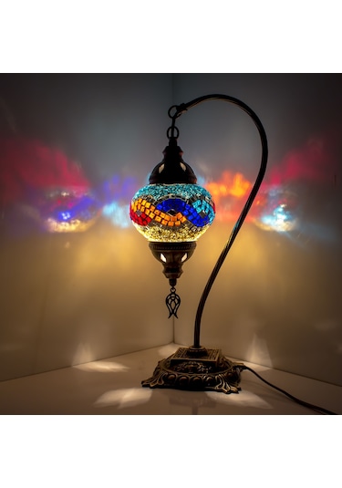 Dekoratif MOZAİK LAMBA DEKORATİF GECE LAMBASI v1