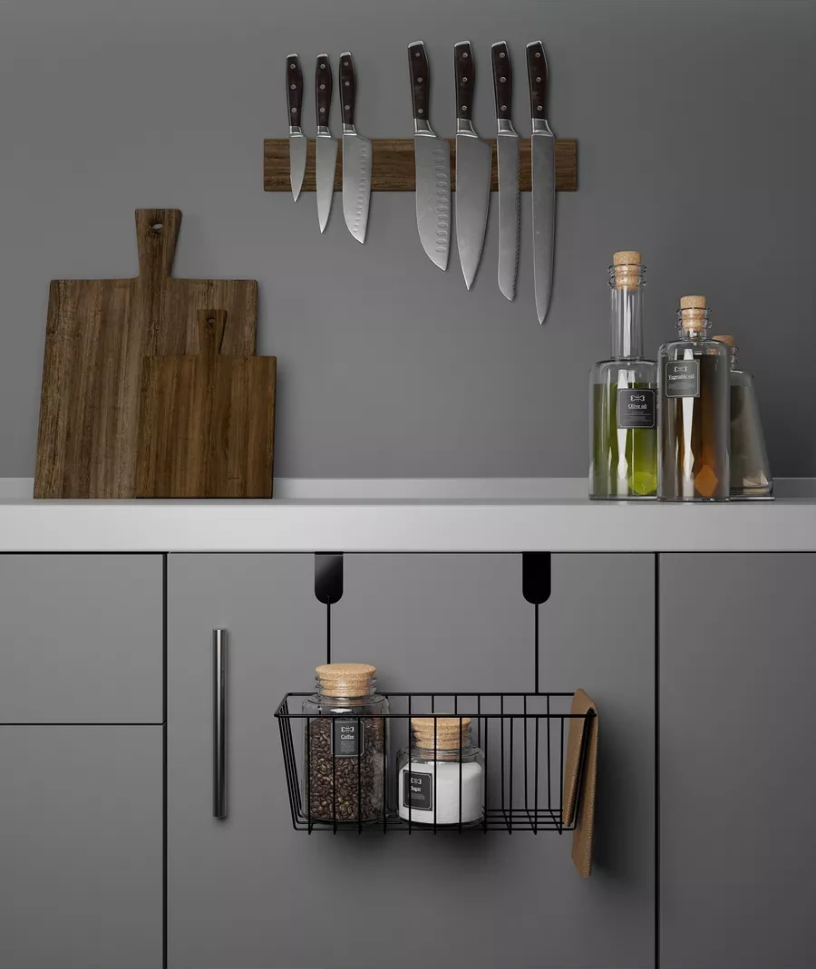 Dolana Depolama İçin Kategorizer Sepet 141000901 Siyah