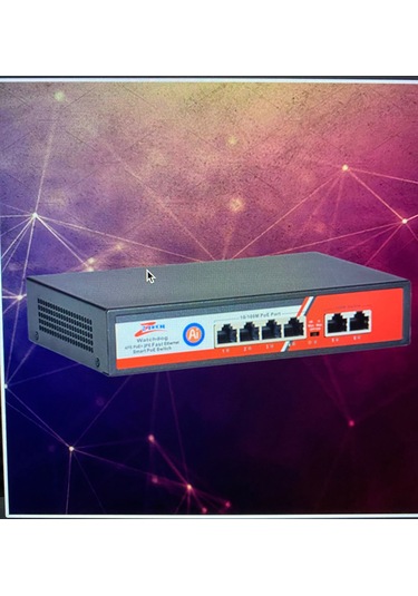 Ztech ZR-1104 4+2+1 Port Full 100/1000 Sfp Slot Switch