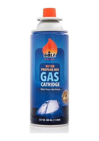 Golf Premium Butan Propan Gaz Kartuşu Muhtelif Çok Renkli