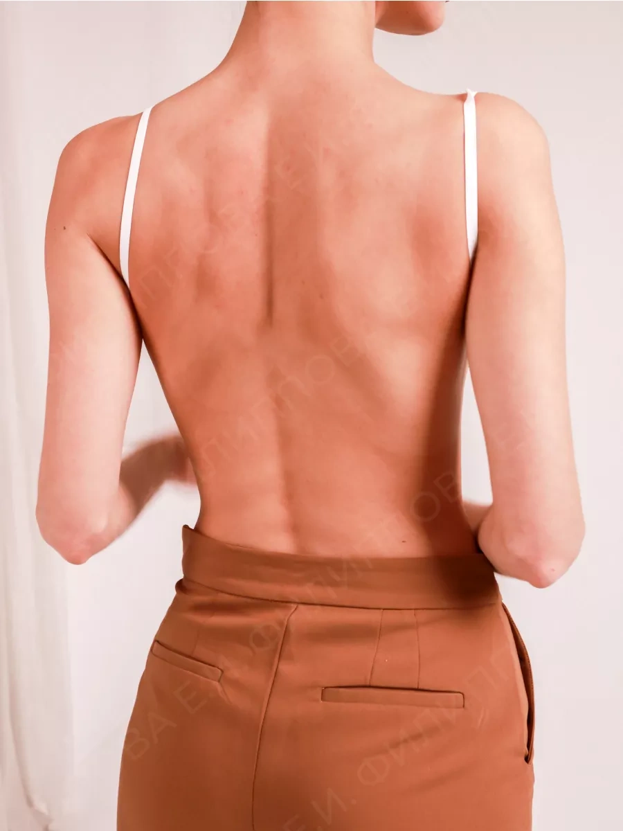 Cistov'e Tek Kullanımlık Açık Sırtlı Siyah Üst 20 Adet 212935184