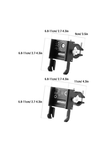 Soulader 360 Derece Dönebilen Universal Telefon Tutucu - Alüminyum Gövde İle Sağlam Ve Pratik Siyah