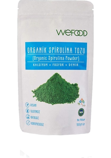 Wefood Organik Spirulina Tozu 100 G