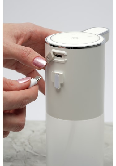 Evo House Otomatik Sensörlü Köpük Sıvı Sabunluk - Şarjlı- Duvara Monte - P11S Model