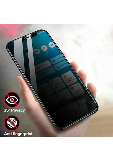 iPhone Uyumlu 12 Pro Max Hayalet Ekran Koruyucu Parlak Seramik