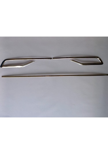 Volkswagen Taigo Krom Reflektör Çerçevesi 3 Parça 2022 Ve Üzeri Paslanmaz Çelik