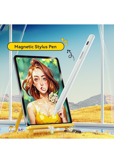 Essager Yanlış Dokunuş Önleyici Manyetik Kapasitif Stylus Kalem Yüksek Hassasiyetli Dokunmatik Ekran Kalemi