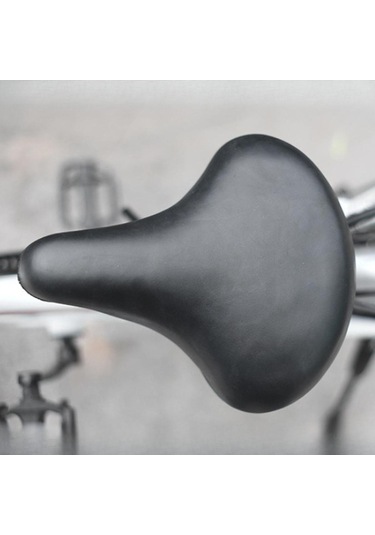 Homyl Bisiklet Sele Oturağı Yumuşak Taşınabilir Aksesuarlar Siyah