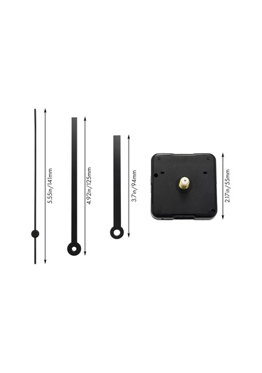 Gatherco Saat Mekanizması Kendin Yap Kiti Saat Mekanizması Parçaları Duvar Saati Kuvars Saat Yelkovan Kuvars Saat Hareketi Ev Dekorasyonu Diğer