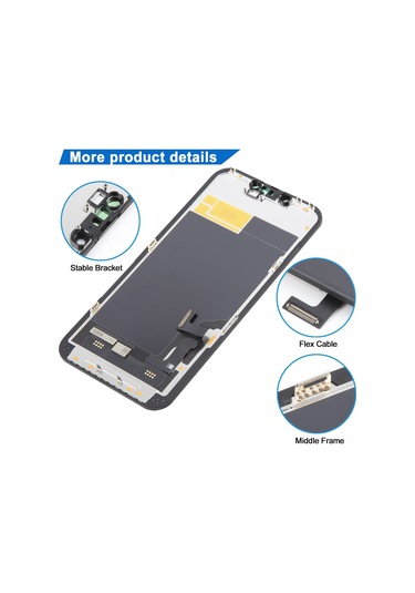 Apple Uyumlu iPhone 13 Hd Hücre İçi Lcd Ekran İçin