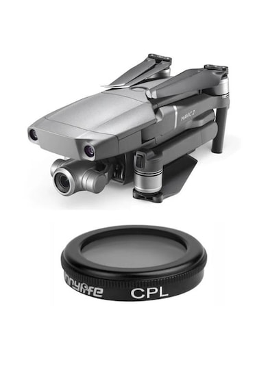 DJI Mavic 2 Zoom Kamera Lens Filtresi Circular Polarized CPL