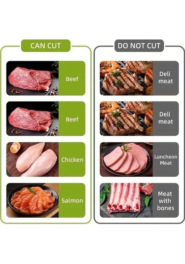 Trendooze Manuel Ayarlı Gaojunshop01 Gri Paslanmaz Çelik Doğrayıcı Mutfak Aleti Pratik Et Sebze Emme Başlıklı Gri