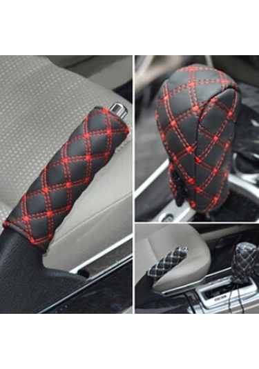 Otomobil Yapay Deri Vites Kılıfı İz