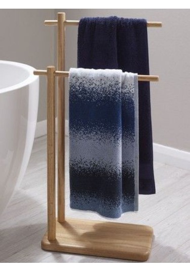 Çok Amaçlı Ayaklı Kurutmalık Ve Havlu Standı - Doğal Ahşap