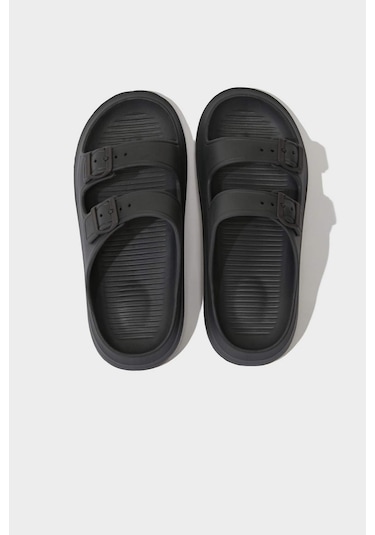 Defacto Erkek Düz Taban Çift Bantlı Eva Terlik D4280ax25hsar1 Antrasit