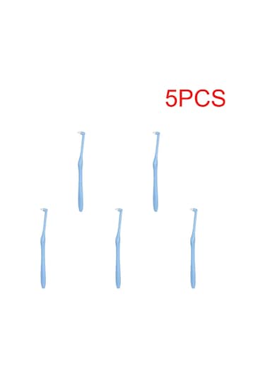 8/5/3/2/1 Adet Diş Arası Fırçalar Sağlık Diş Escova Diş Arası Temizleyiciler Ortodonti Diş Diş Fırçası Ağız Hijyeni Aracı Mor