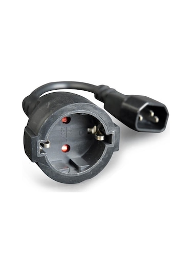 Power Çevirici - C14 - Schuko - Ups Priz Çevirici - 30 Cm