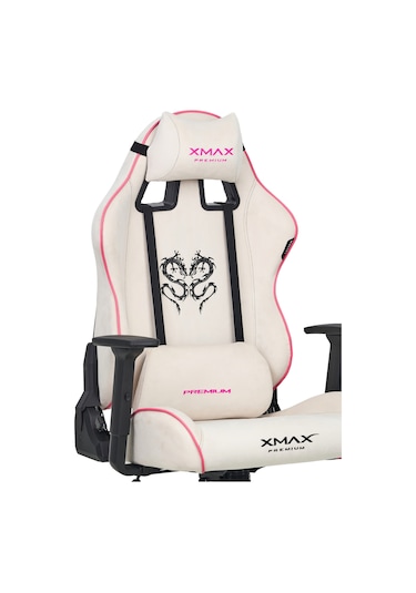 Rio Balerion Komple Baby Face Terletmez Kumaş Ultra Hissiyat Krem Oyuncu Koltuğu