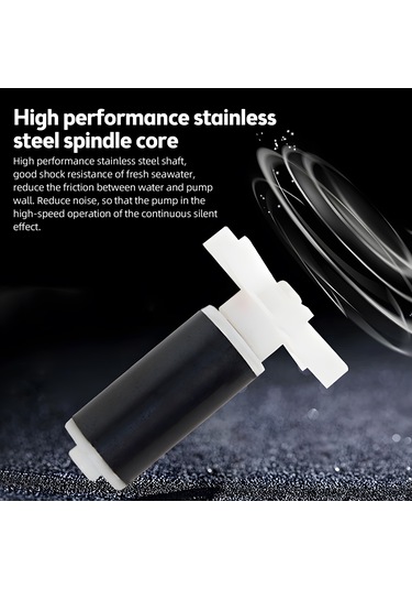 Hfambition Soğutma Fanı Su Pompa 35w 3000l/h Ac110-240v - 1m Yükseklik, Dayanıklı Pc Malzeme, Engellensiz, Düşük Gürültü, Gri Renk