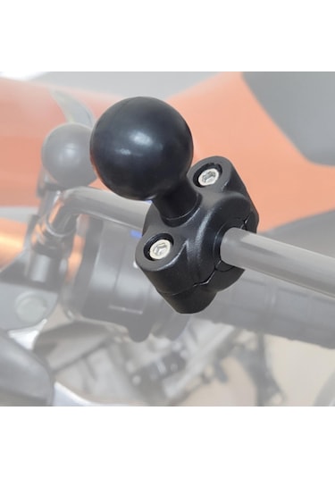 Suntek Motosiklet Gidonu Bilya Tabanı Kiti Telefon Tutacağı 25.4 MM