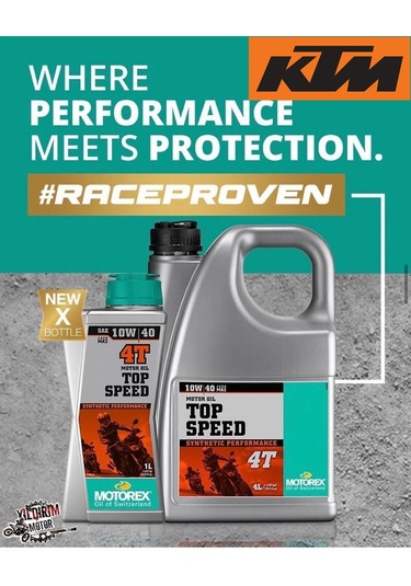 Ktm 125/250/300 Motorex 2t Şanzuman Yağı 4lt