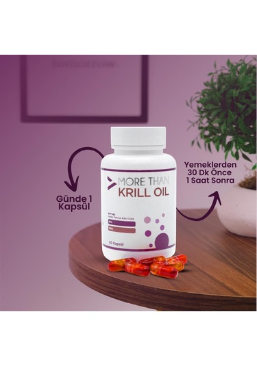 More Than Krill Oil 30 Kapsül