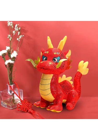 Homyl Doldurulmuş Hayvan Kanepe Çin Yeni Yılı Ejderha M