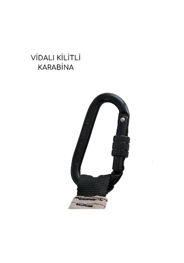 Rebuwo Bungee Jumping Pro Egzersiz Aleti Siyah