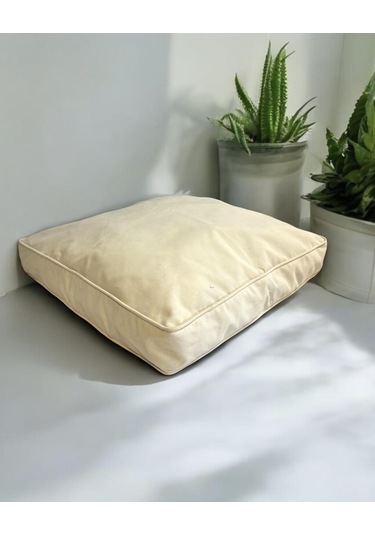 Kemique Mini White Kedi Köpek Minderi 65 x 55 CM