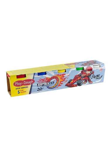 Oyun Hamuru 5 Renk F1 Yarışçı 5 100 Gram
