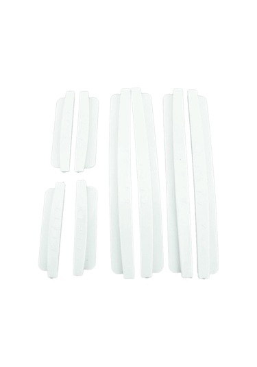 Araba Otomobil Parçaları Koruma Tampon Kapak Koruyucu Kapı Kalıplama Trim Şerit Kenar 8 Adet Oto Evrensel Şeffaf