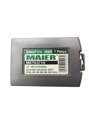 Maier 7 Parça Helis Kılavuz Takımı