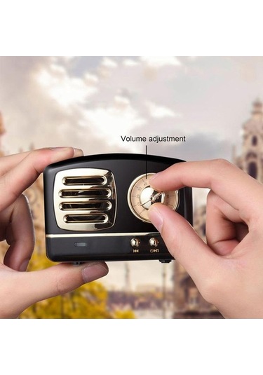 Novahub Taşınabilir Bluetooth Hoparlör: Aynalı Alarmlı, Tf Kart, Fm Radyo, Mini Boyut, 3w Ses Gücü