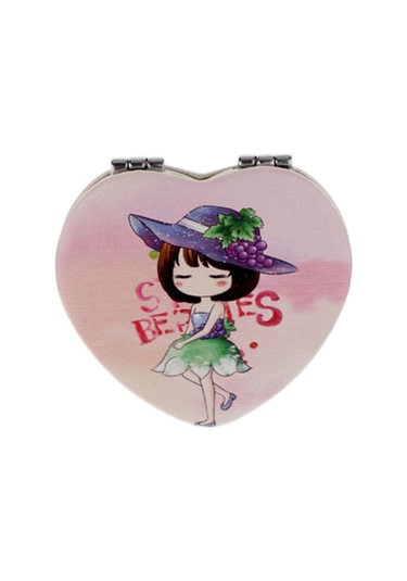 Suntek Mini Katlanır Çift Taraflı Makyaj Kozmetik Ayna Kompakt