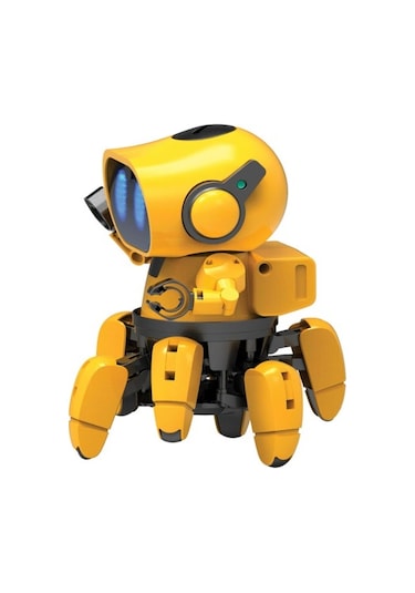 Construct Create Tobbie Kendini Yönlendiren Yapay Zeka Robotu, 114 Parçalı Dıy Stem Kit Akıllı Oyuncaklar